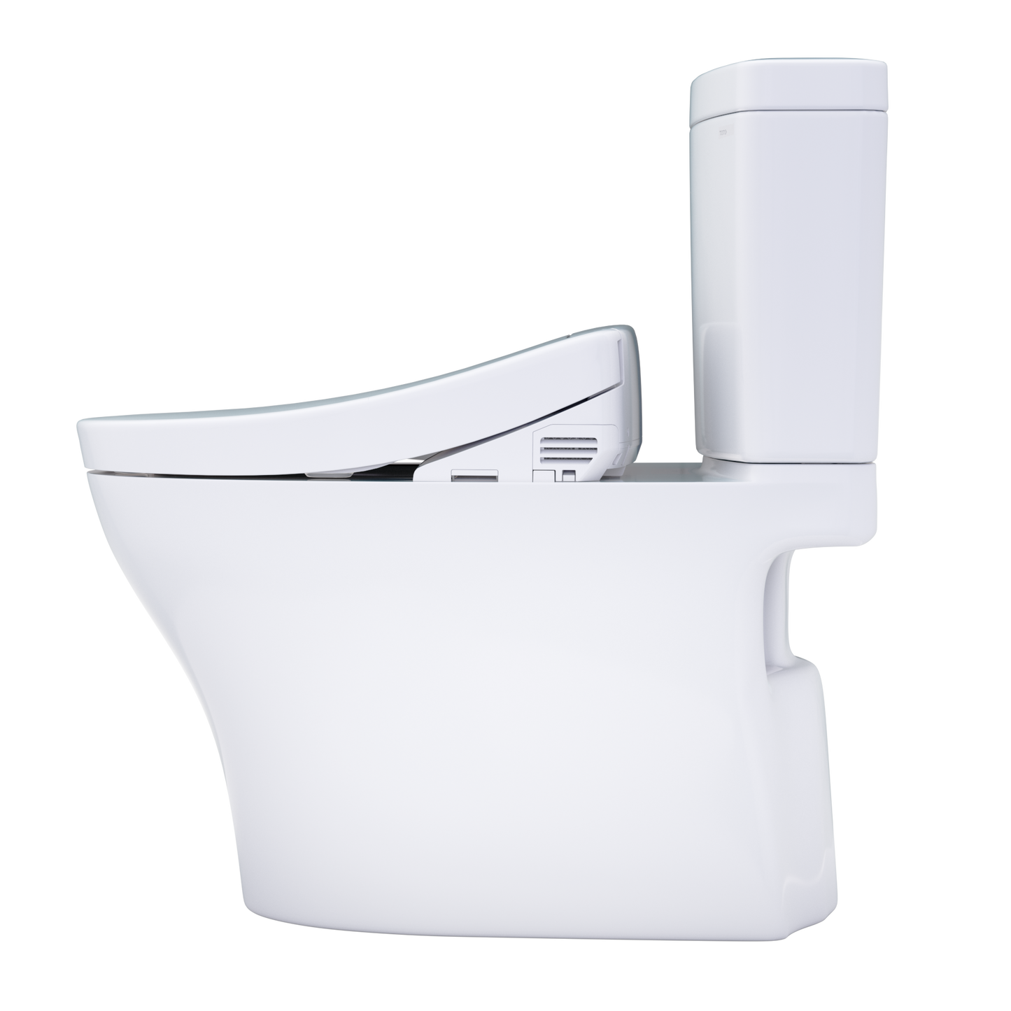 TOTO Aquia IV Washlet+ S2 Two-Piece Toilet - 1.28/0.9 GPF - Universal Height