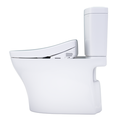 TOTO Aquia IV Washlet+ S2 Two-Piece Toilet - 1.28/0.9 GPF - Universal Height