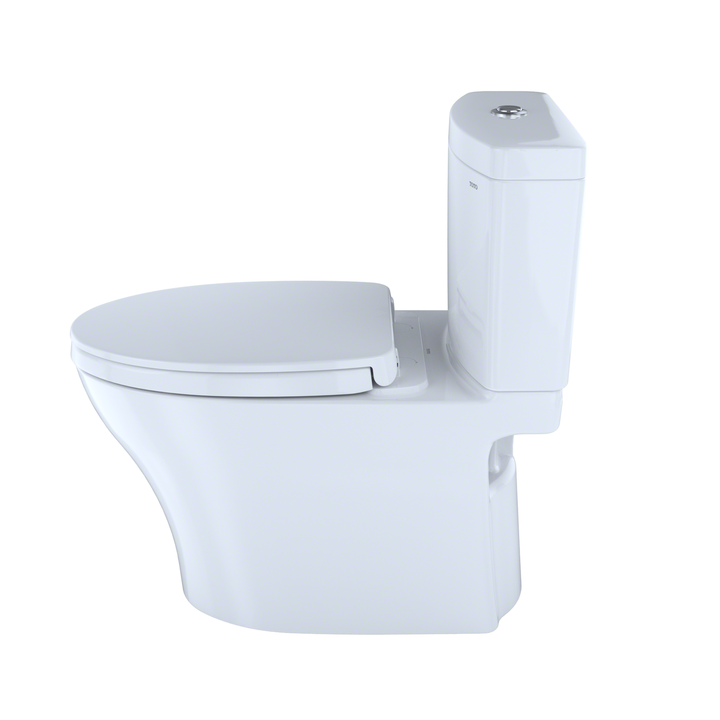 TOTO Aquia IV Two-Piece Toilet Kit -1.28/0.9 GPF- Elongated - Universal Height - Washlet+ Connection
