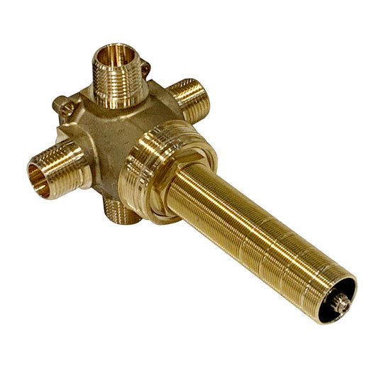 Rohl Universal 4-Port 3-Way Dedicated Diverter Rough Valve
