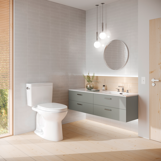 TOTO Drake Two-piece Toilet - 1.28 GPF - Elongated - Regular Height
